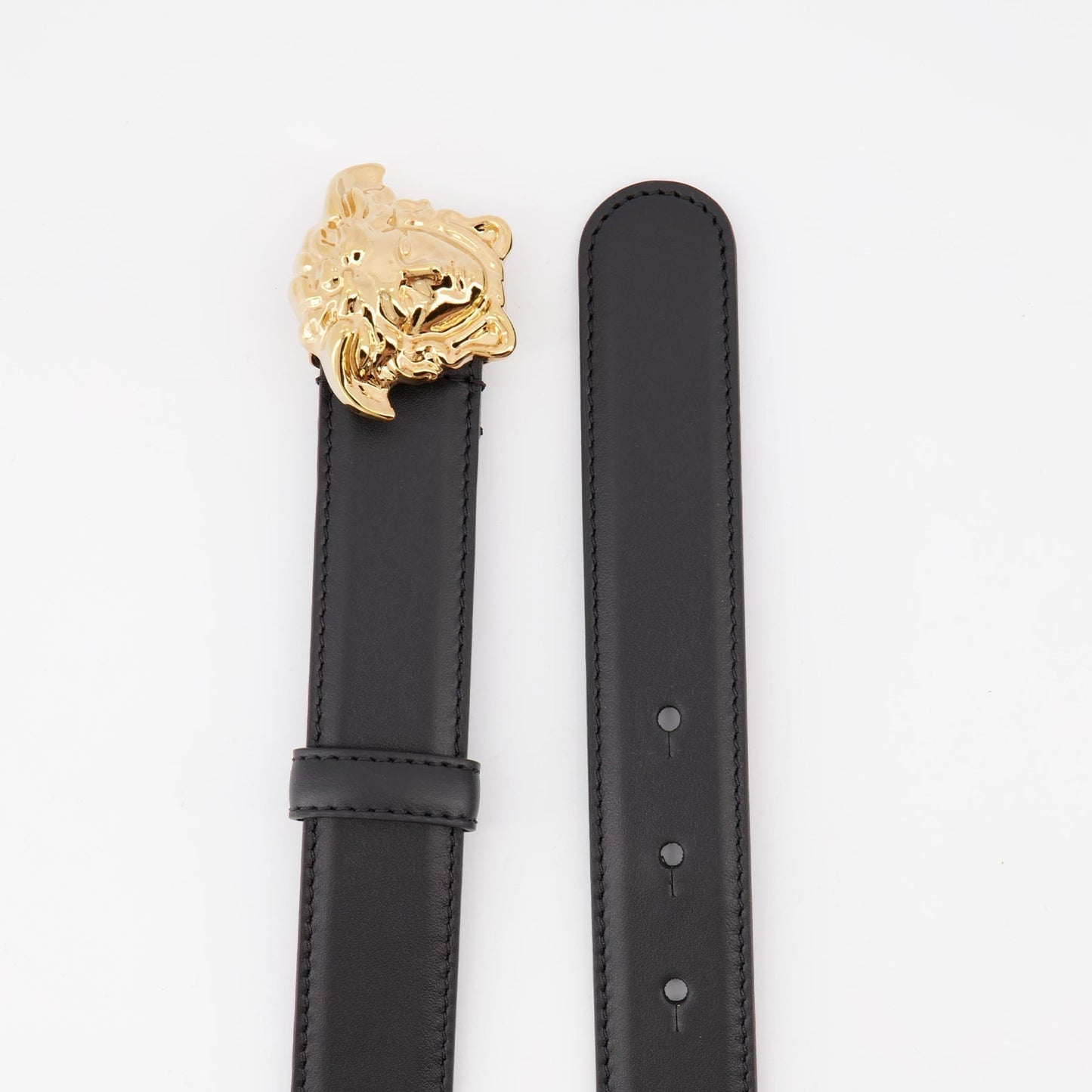 Medusa Leather Belt