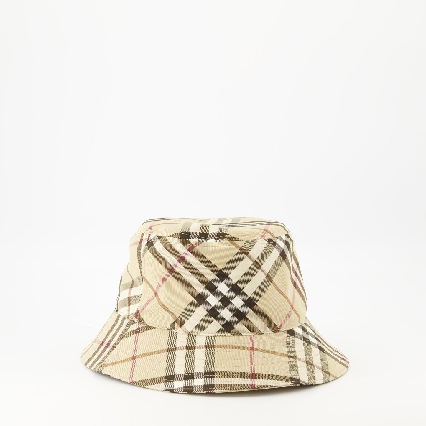 Vintage Check Logo Bucket Hat