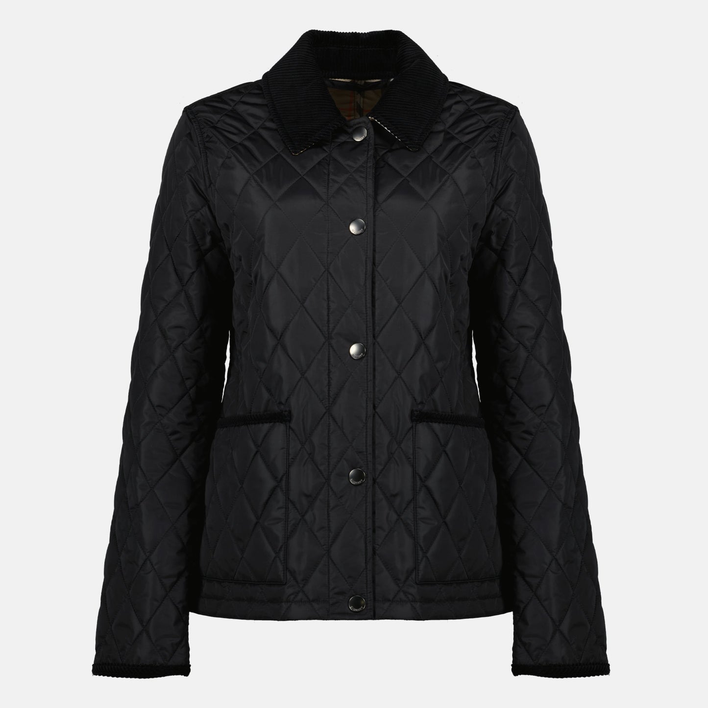 Quilted Jacket-Black