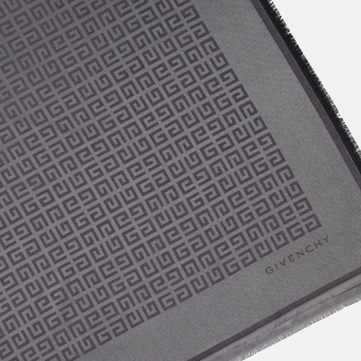 4G Monogram Scarf – Grey
