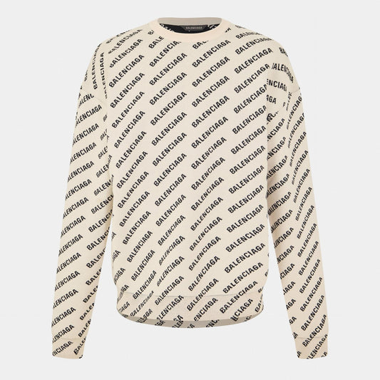 Mini All-Over Logo Sweater