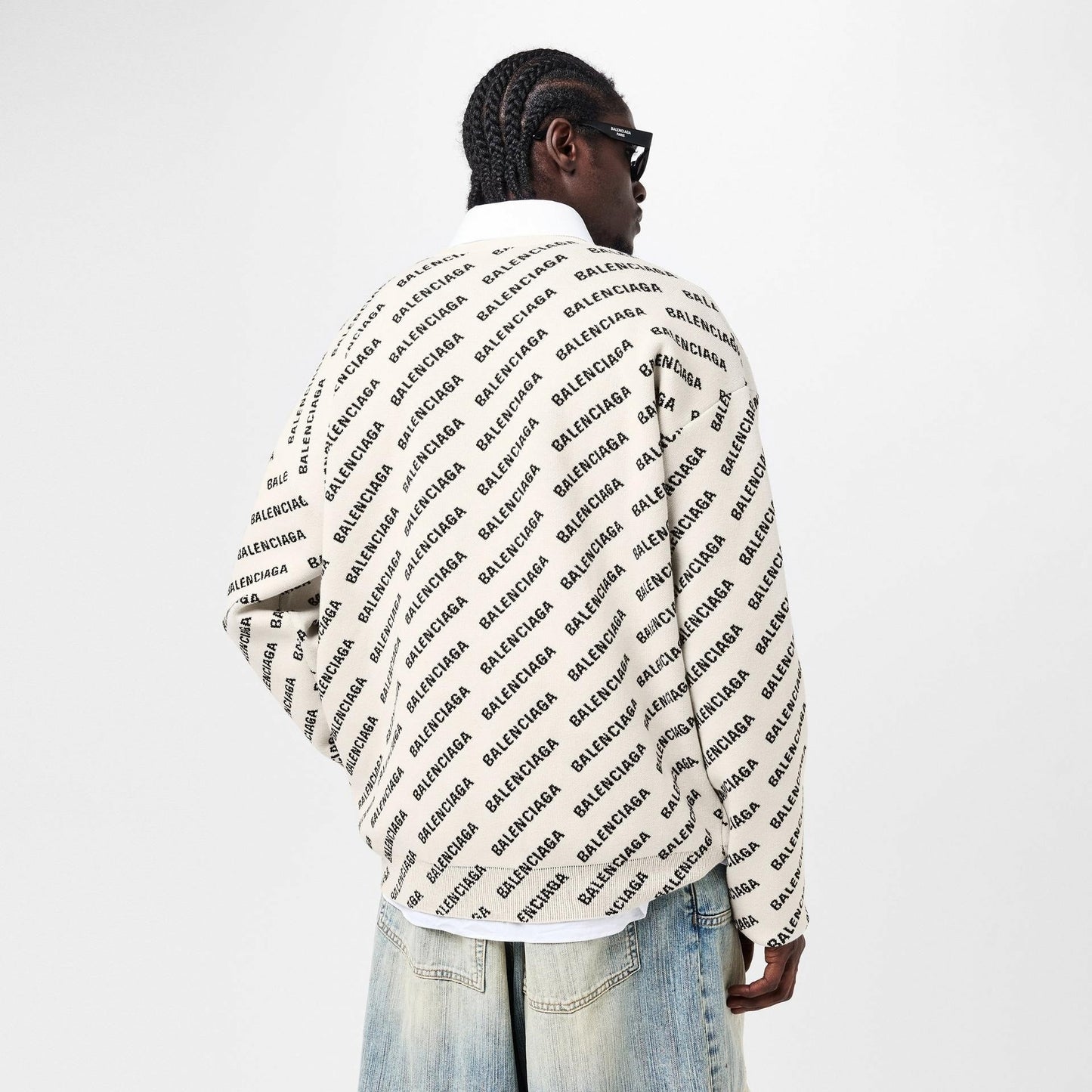 Mini All-Over Logo Sweater