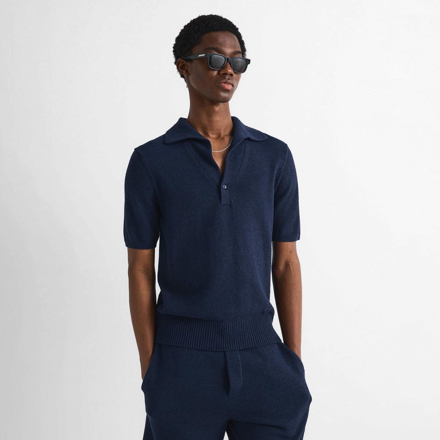 D&G Men's Short Sleeve Polo Shirt