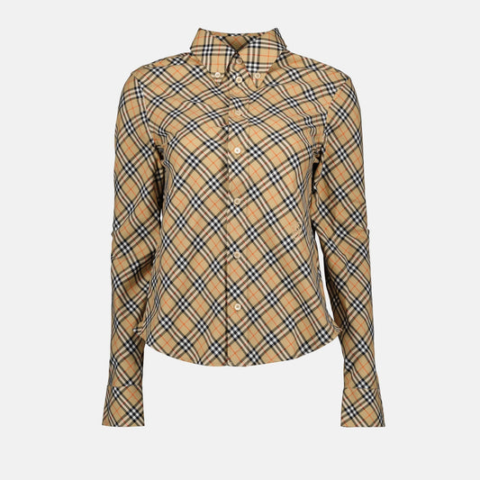 Vintage Check Fitted Shirt