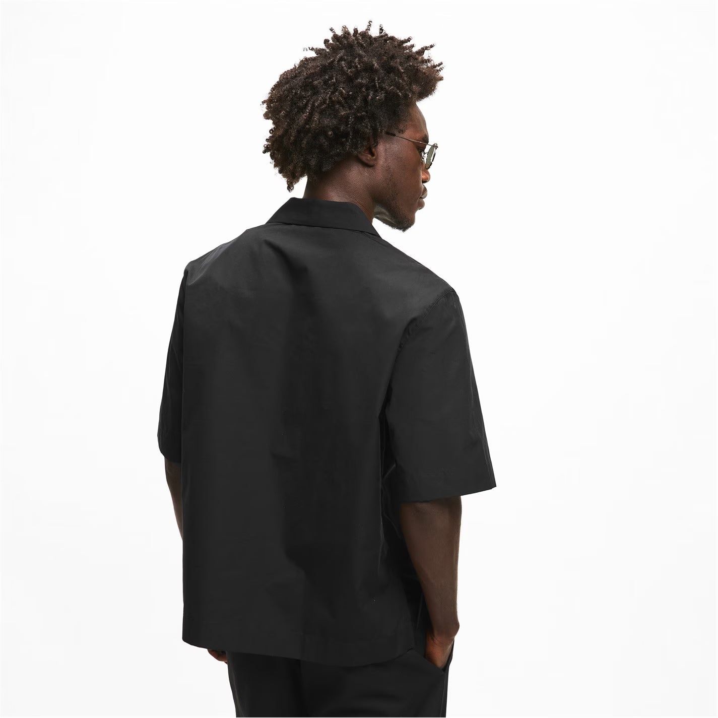 GIV Boxy Fit Short Sleeve Plain Shirt