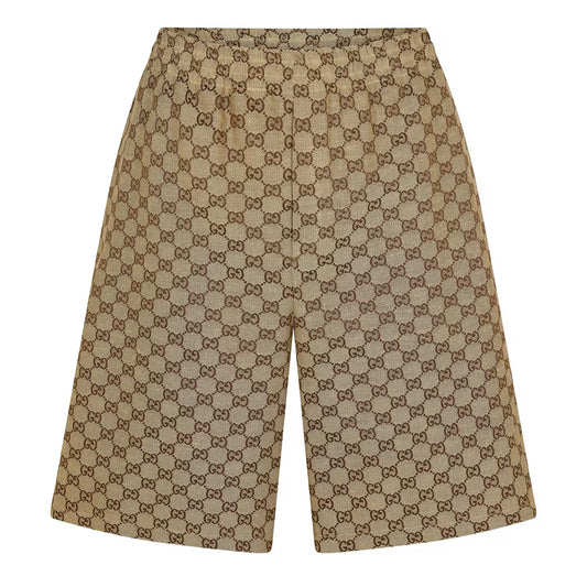 Men’s GG Linen Tailored Shorts