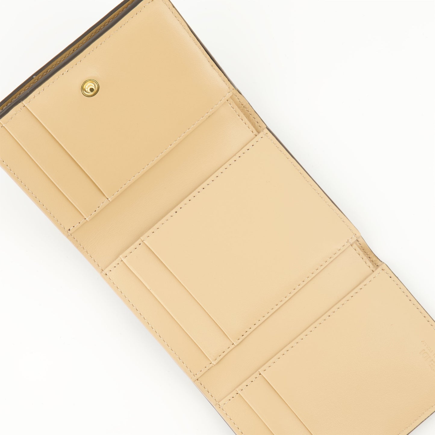 Floral Print Compact Wallet