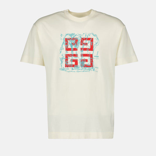 4G Logo Organic Cotton T-Shirt