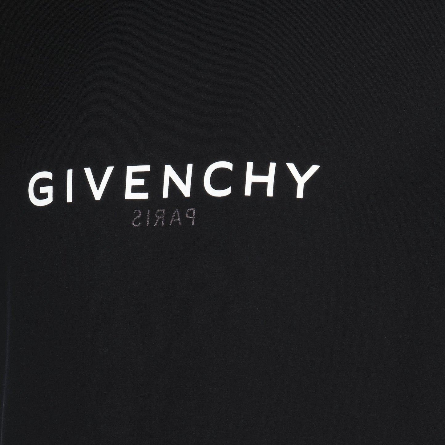 Black Logo Cotton T-Shirt