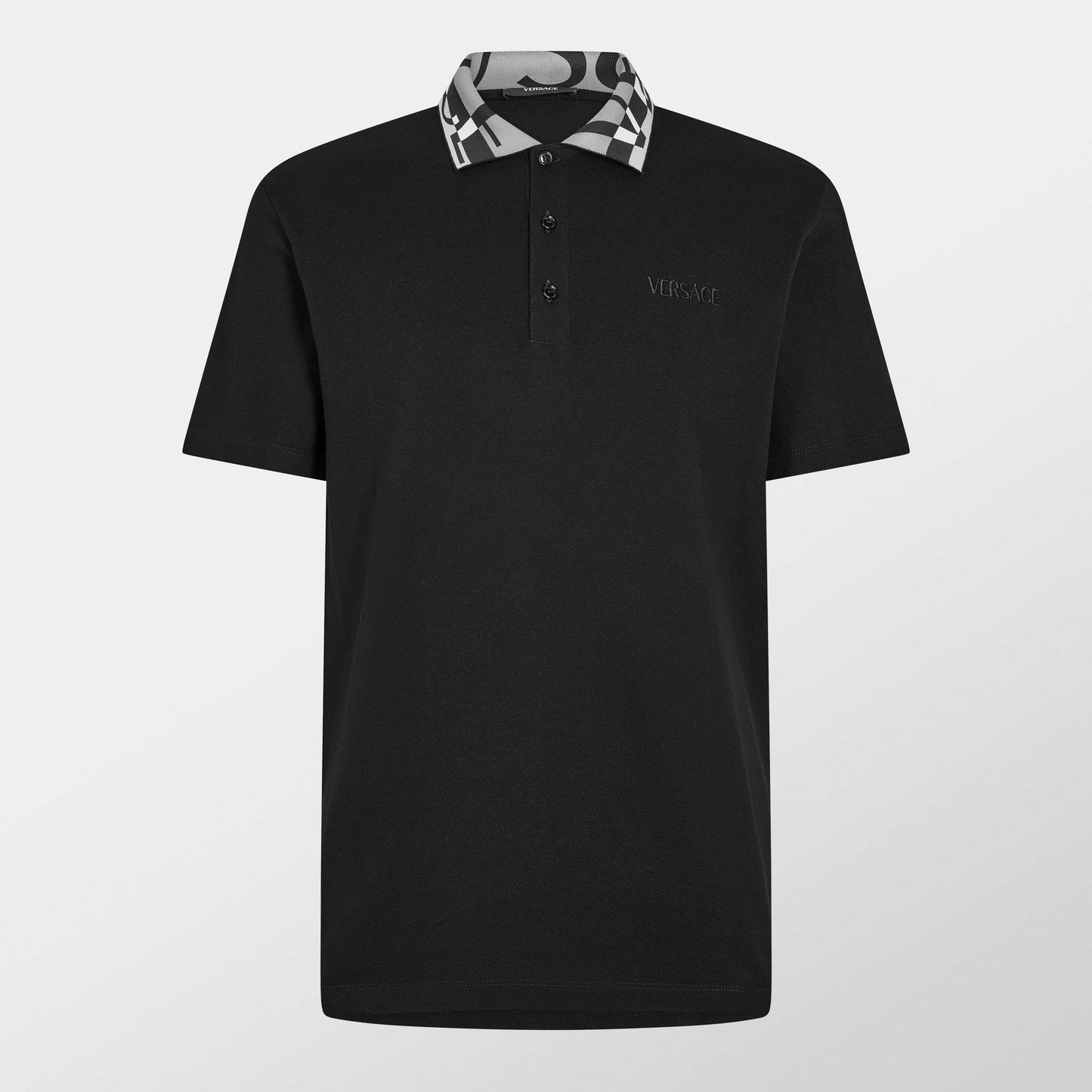 Short Sleeve Polo Shirt - Black