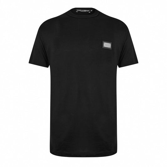 DG Cotton Plate T-Shirt – Black