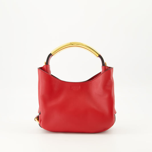 Leather Top Handle Bag