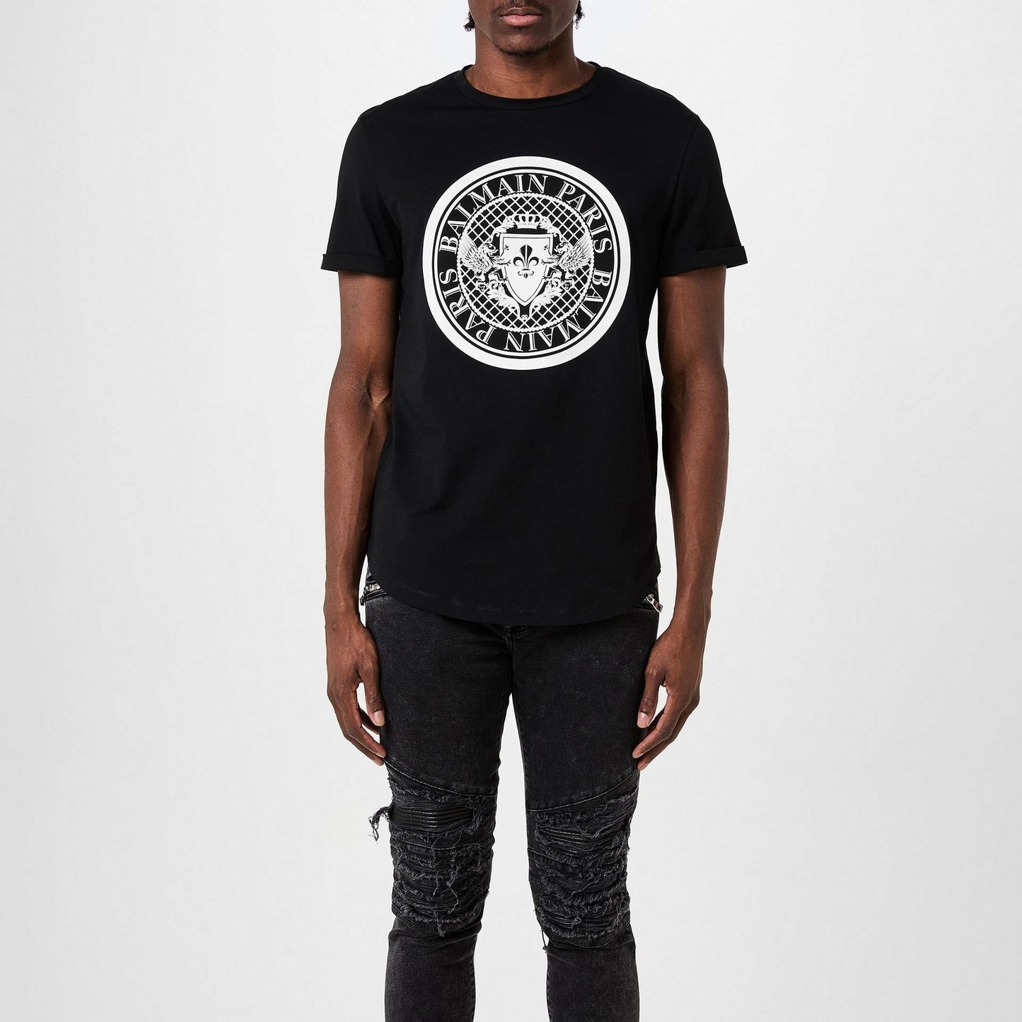 Coin Logo Cotton T-Shirt