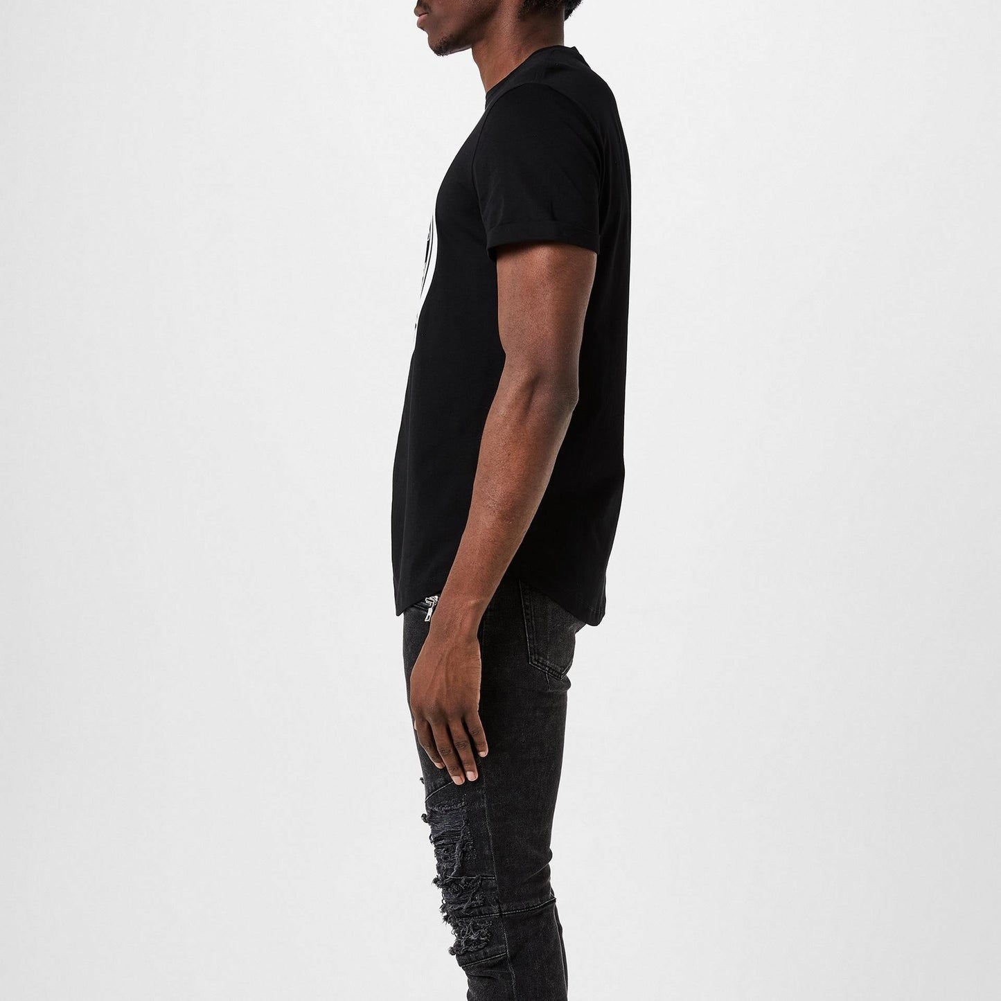 Coin Logo Cotton T-Shirt