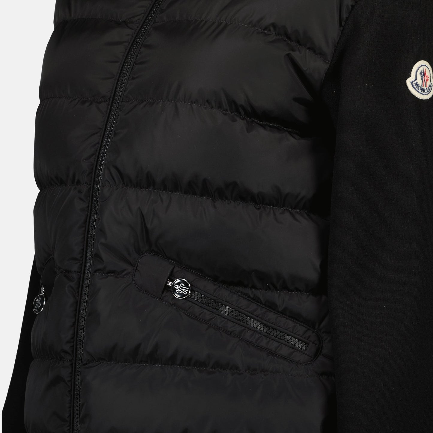 Hybrid Puffer Knit Jacket