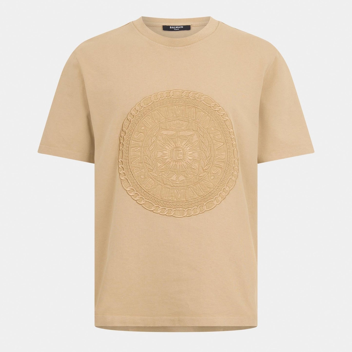 Men's Medal Logo Cotton T-Shirt