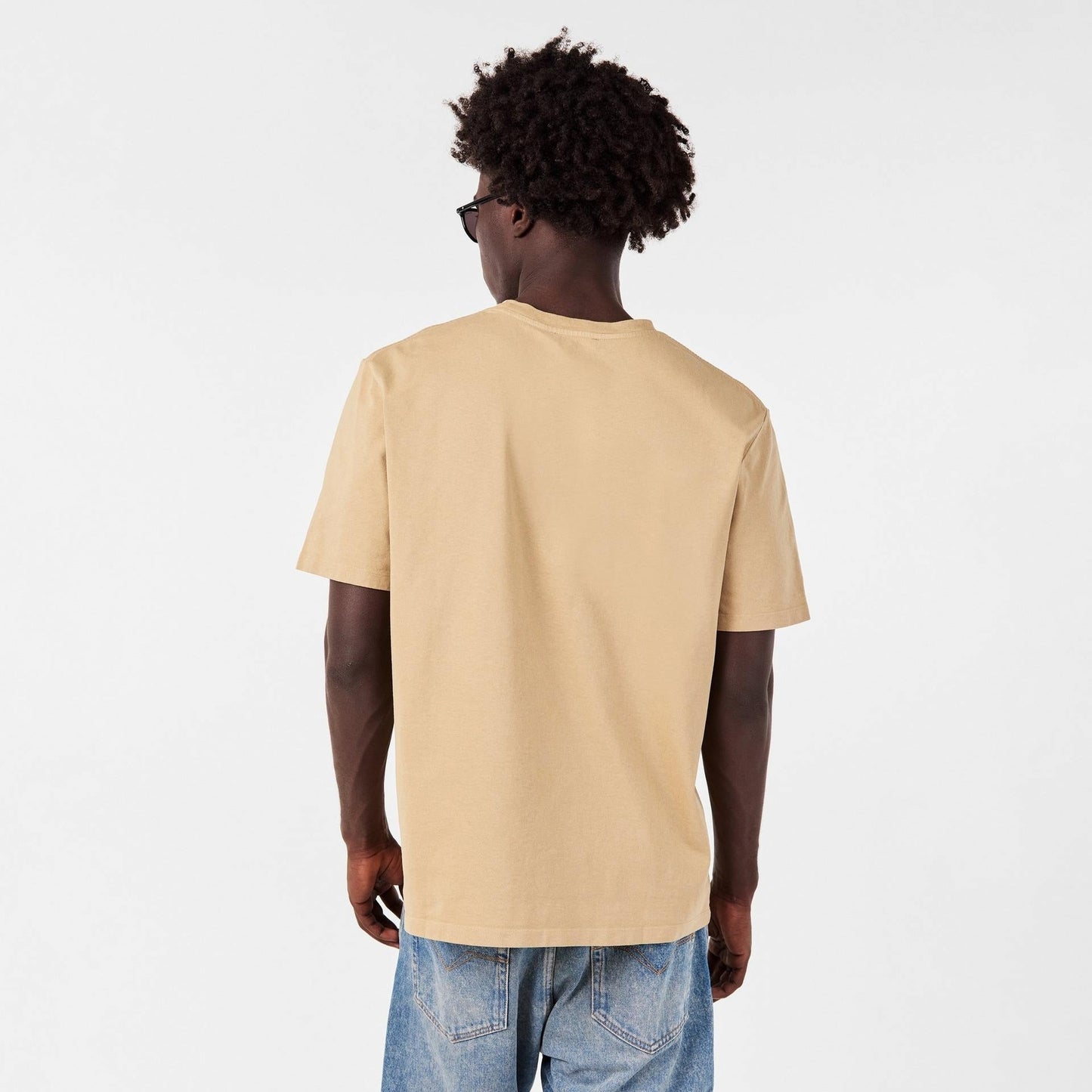 Men's Medal Logo Cotton T-Shirt