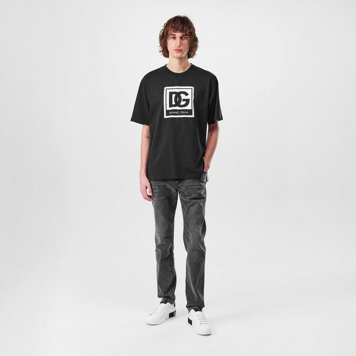 DG Box Logo Cotton T-Shirt