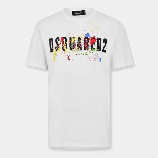 Men’s DSQ Splat T-Shirt