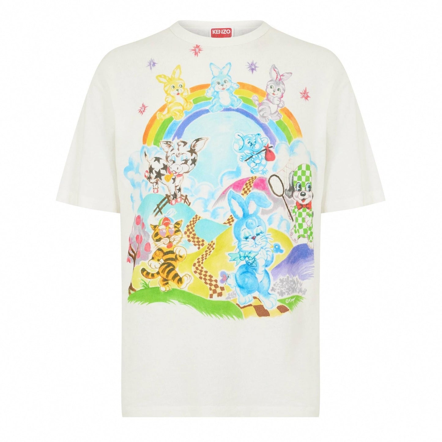 Graphic Print Cotton T-Shirt