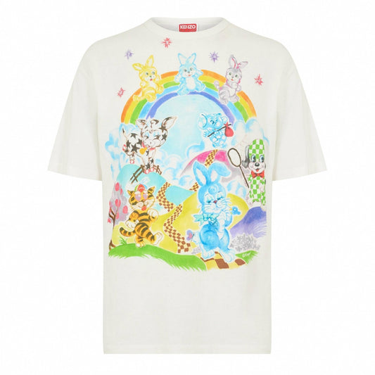Graphic Print Cotton T-Shirt