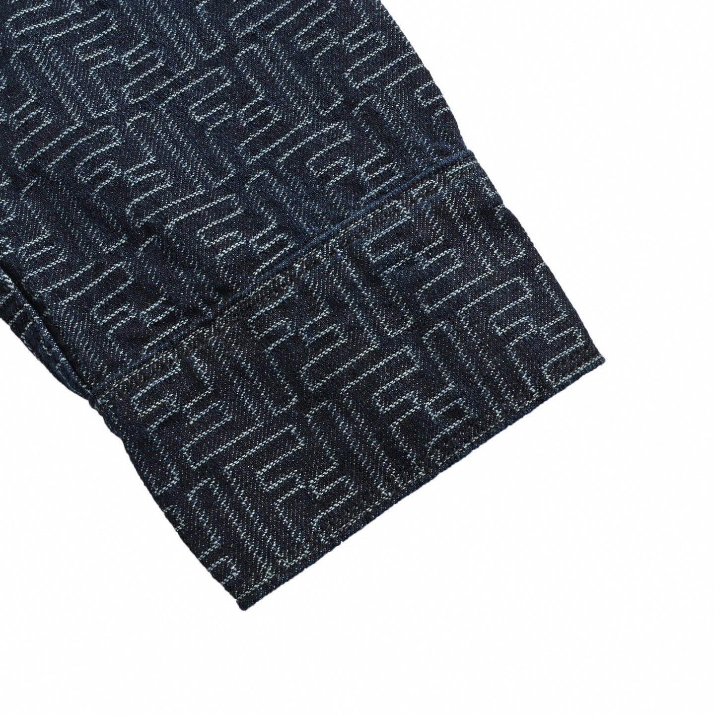 Roma FF Monogram Denim Overshirt