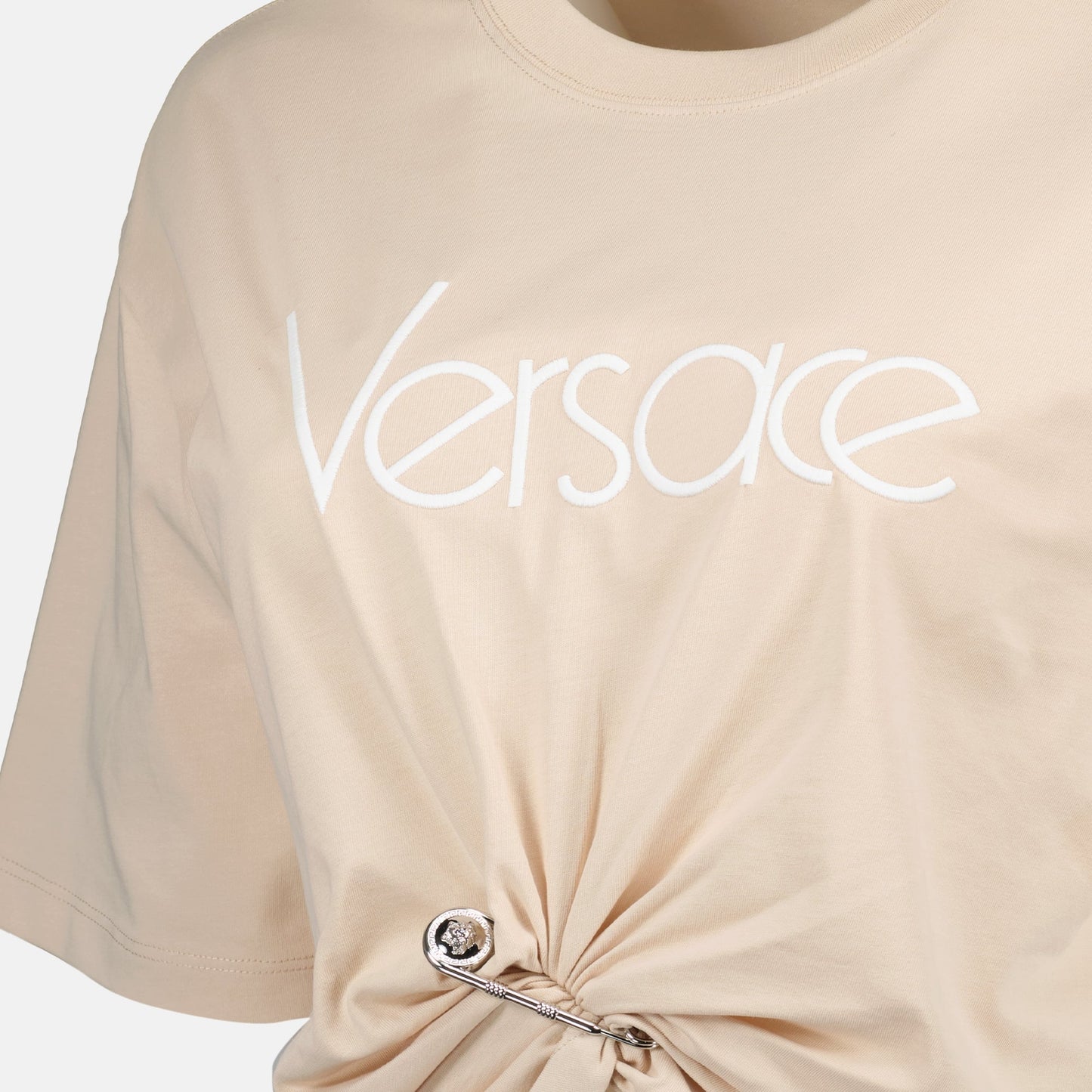 Logo Twist Crop T-Shirt