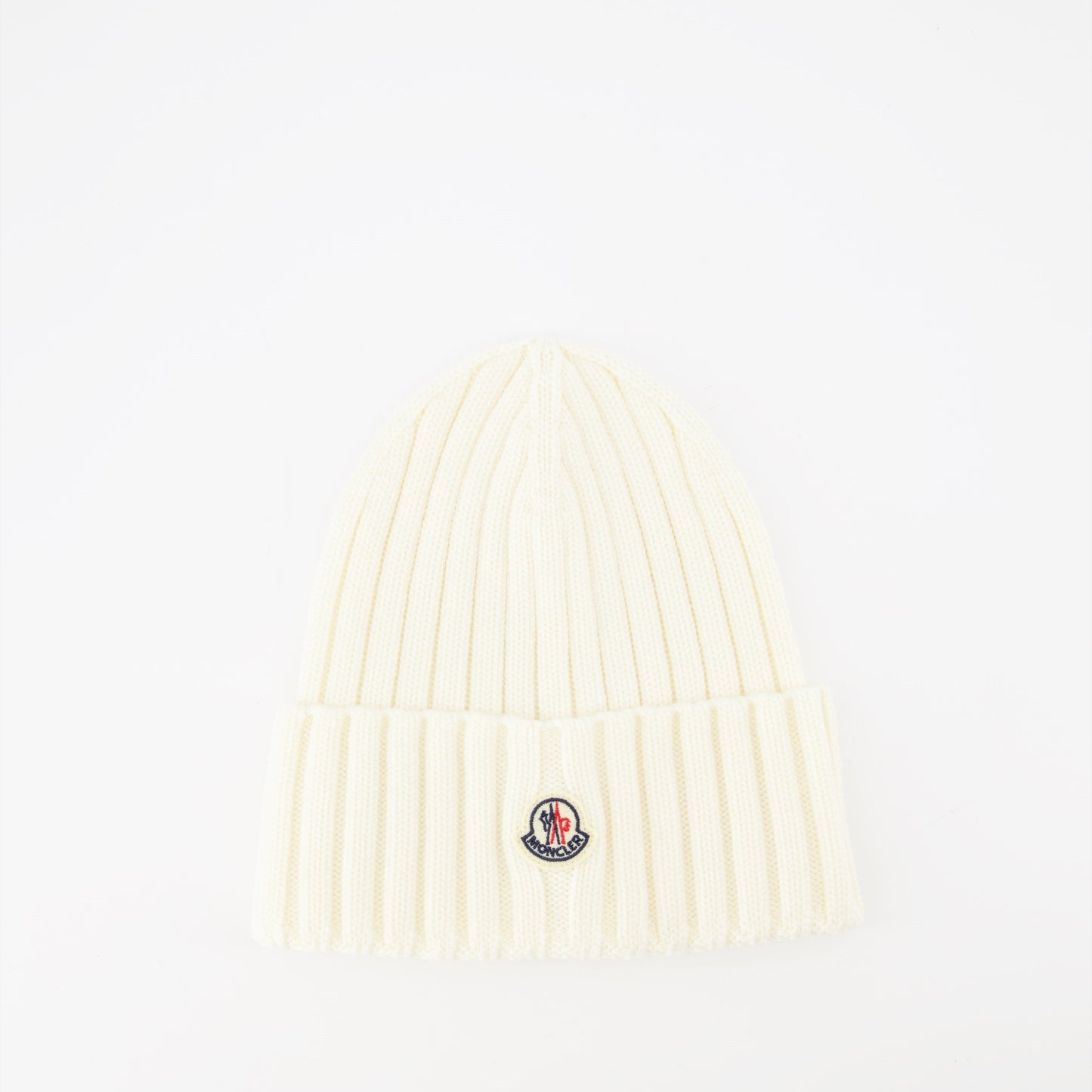 Ribbed Knit Beanie with Logo