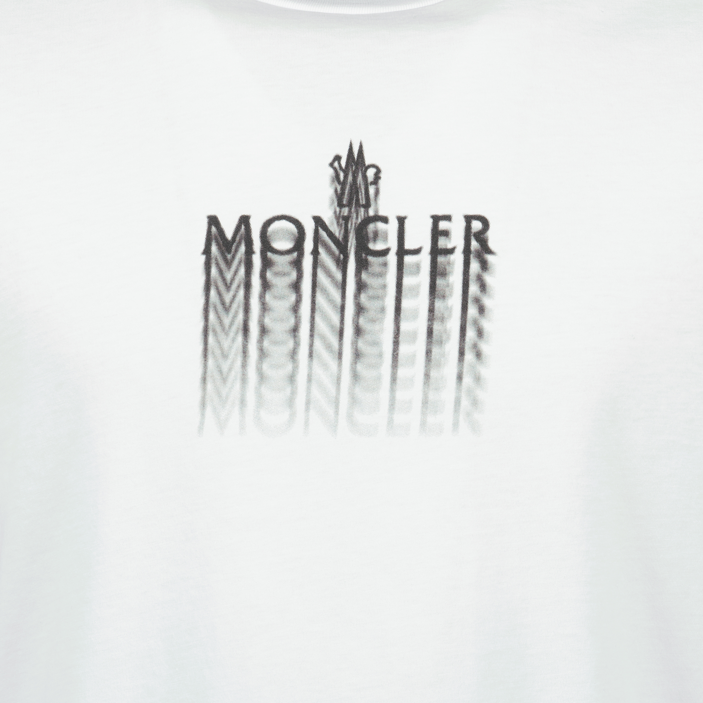White Faded Logo T-Shirt
