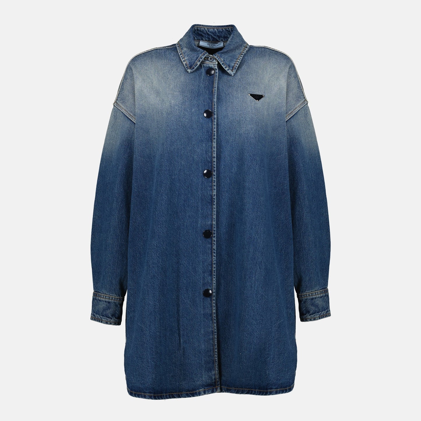 Oversized Denim Shirt Jacket
