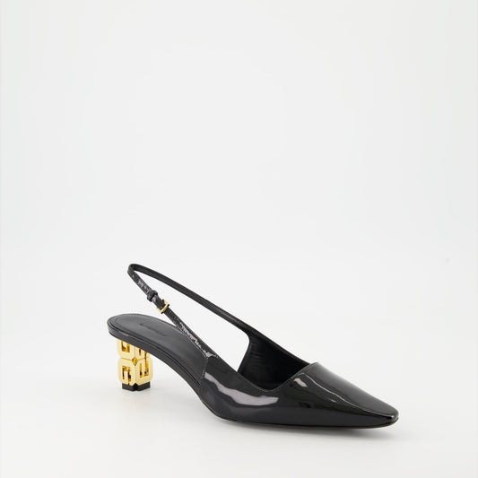 Slingback Pumps with G Cube Heel