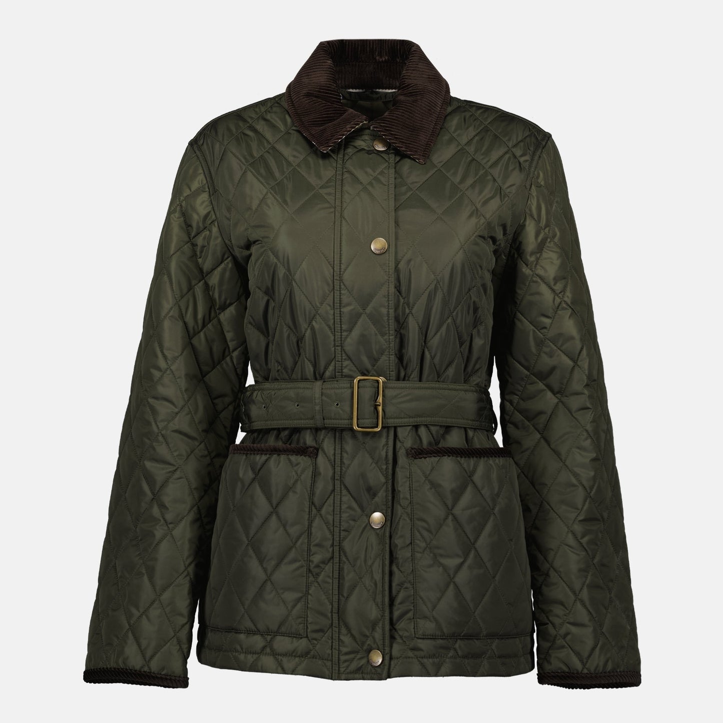 Belted Quilted Jacket