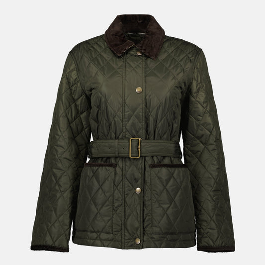 Belted Quilted Jacket