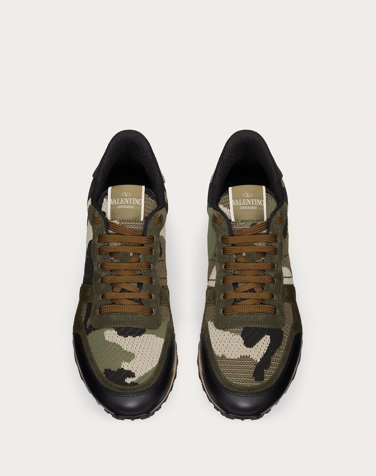 Mesh Fabric Camouflage Rockrunner Sneaker