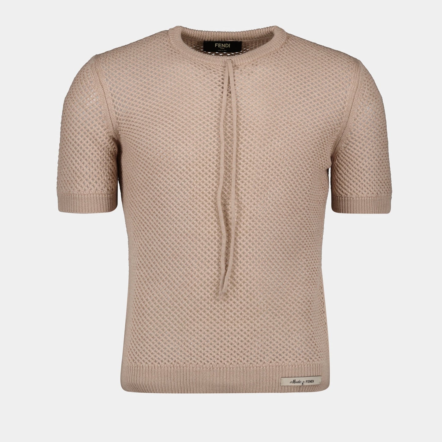 Mesh Cotton T-Shirt