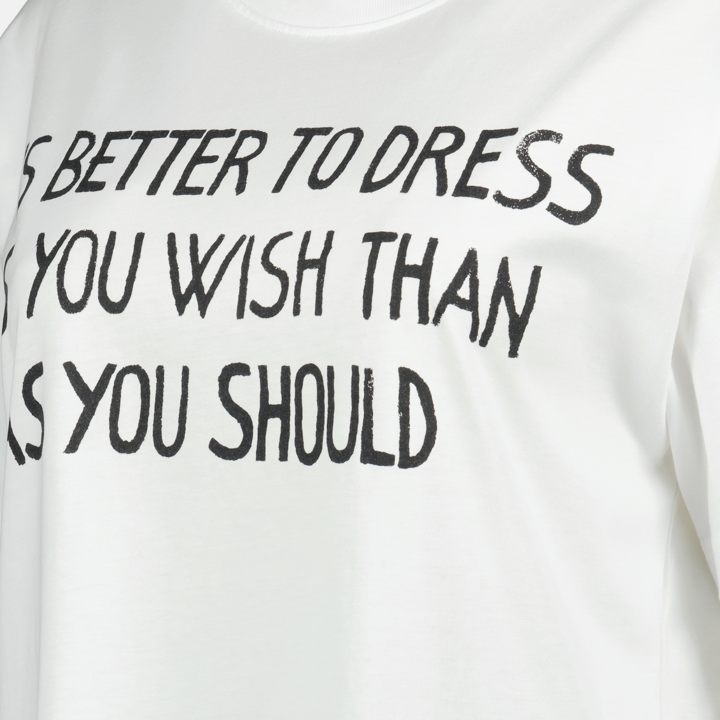 Slogan Print T-Shirt