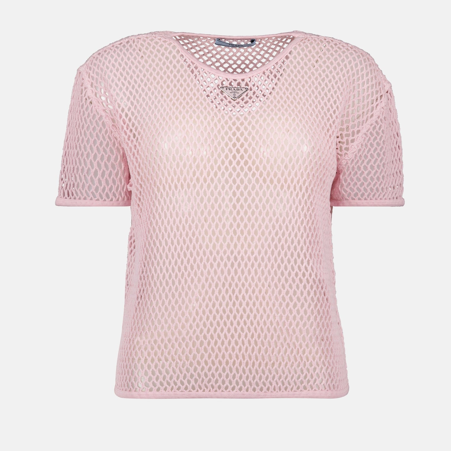 Mesh Knit T-Shirt