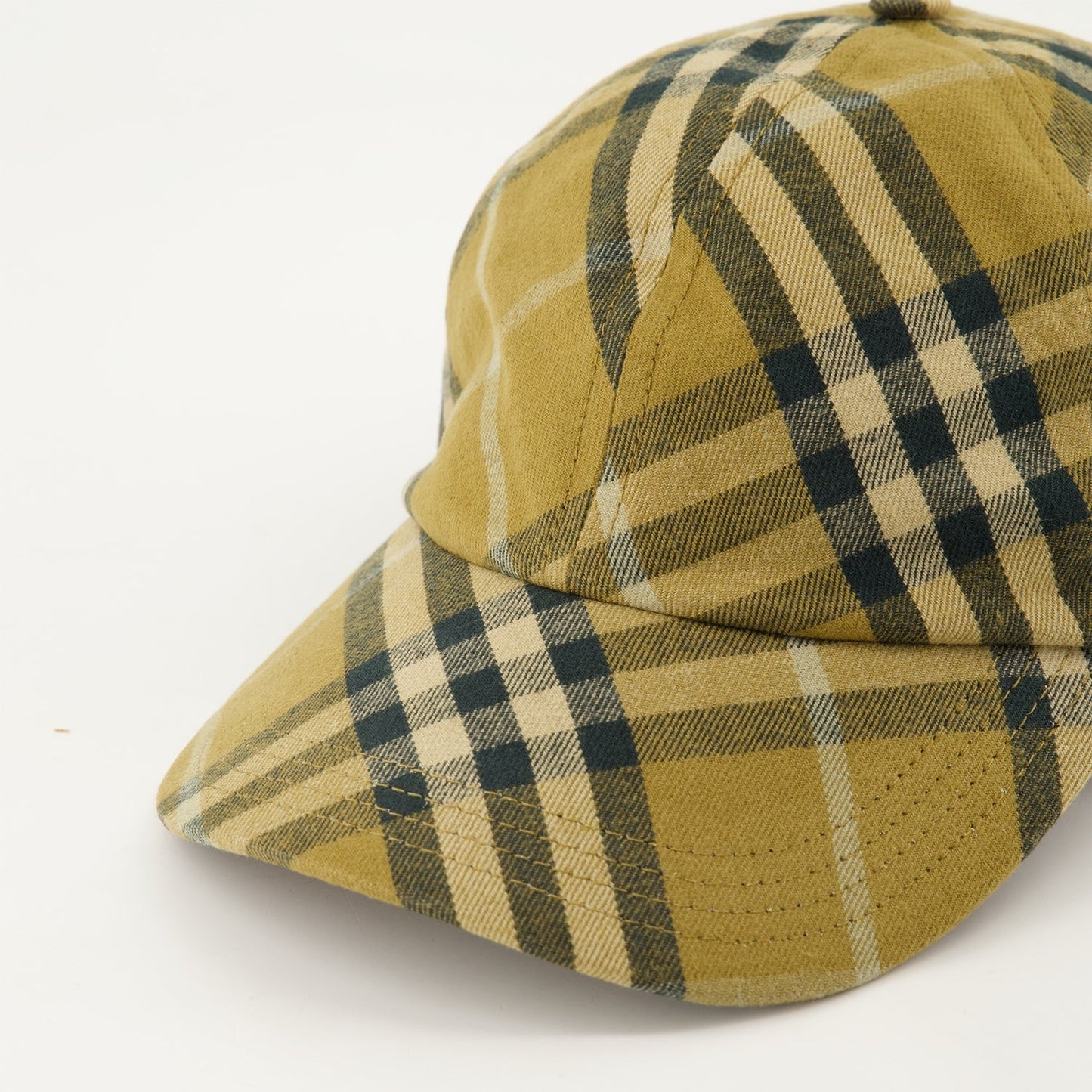 Vintage Check Baseball Cap