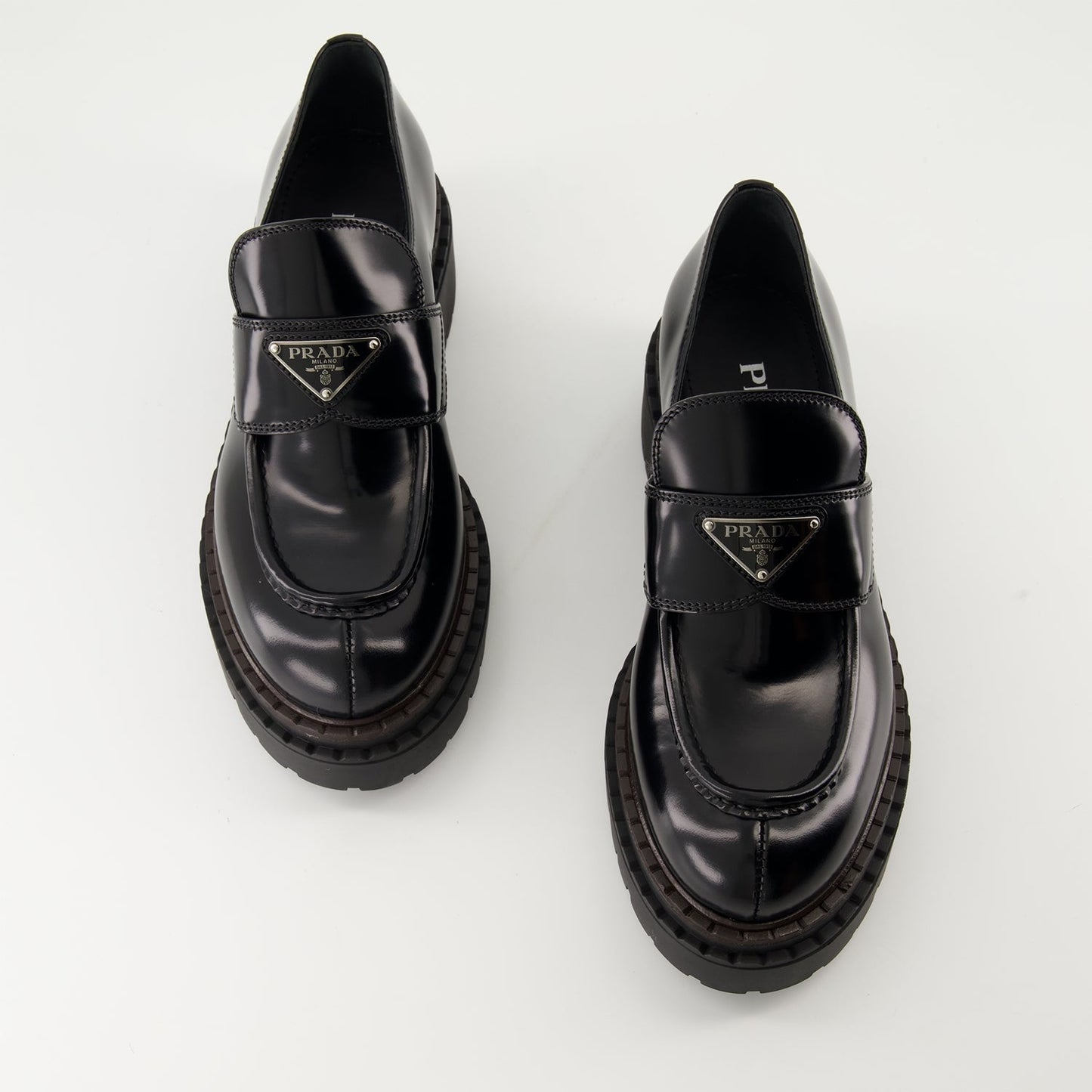 Chunky Leather Loafers