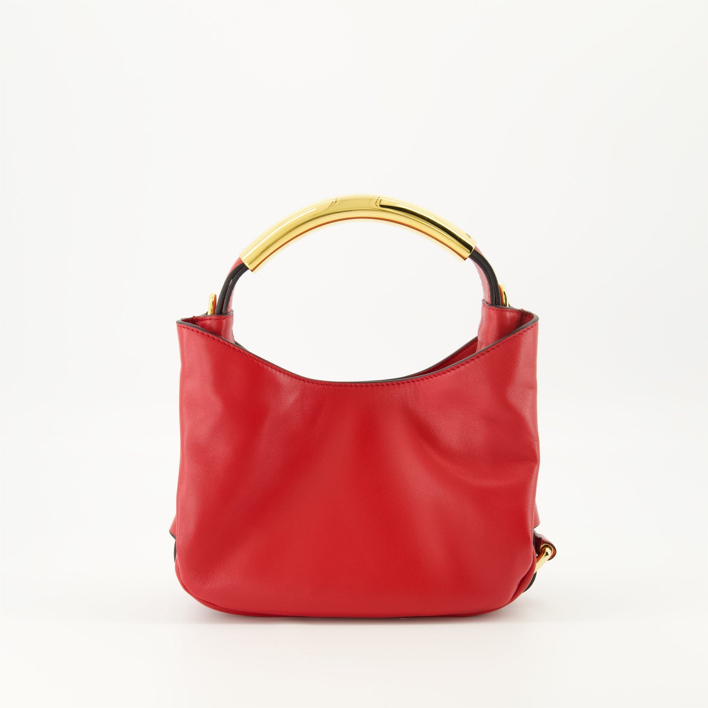 Leather Top Handle Bag