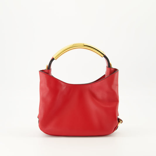 Leather Top Handle Bag