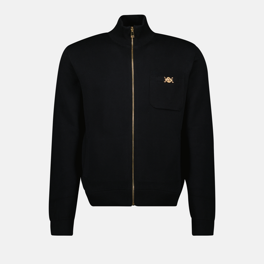 Zipped Cashmere Jacket