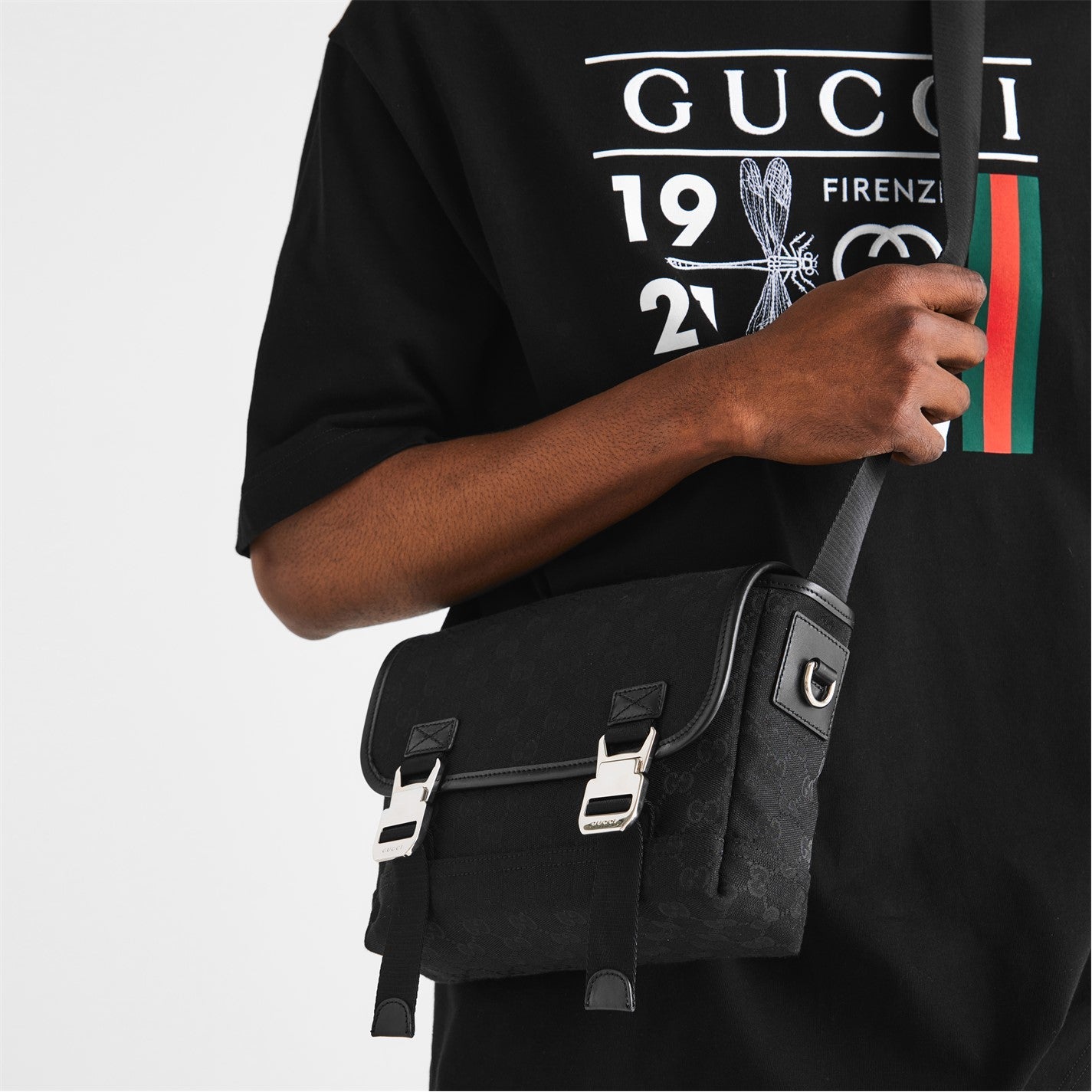 Men's Crossbody Bag Black