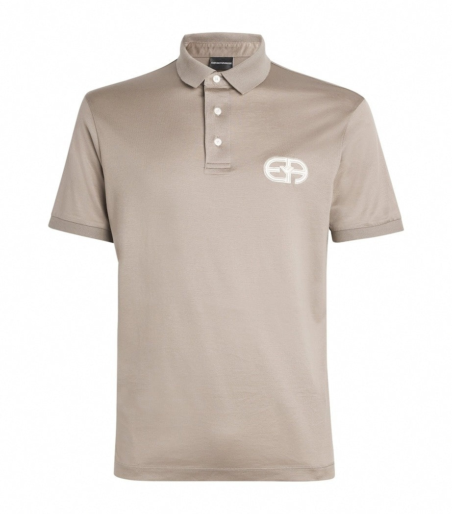 Embroidered-Logo Polo Shirt