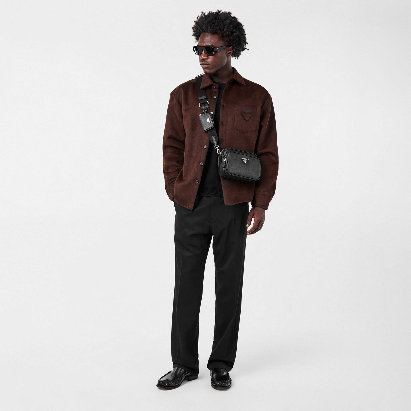 Men's Cross Body Bags Black