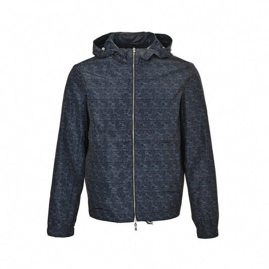 FF Monogram Hooded Windbreaker