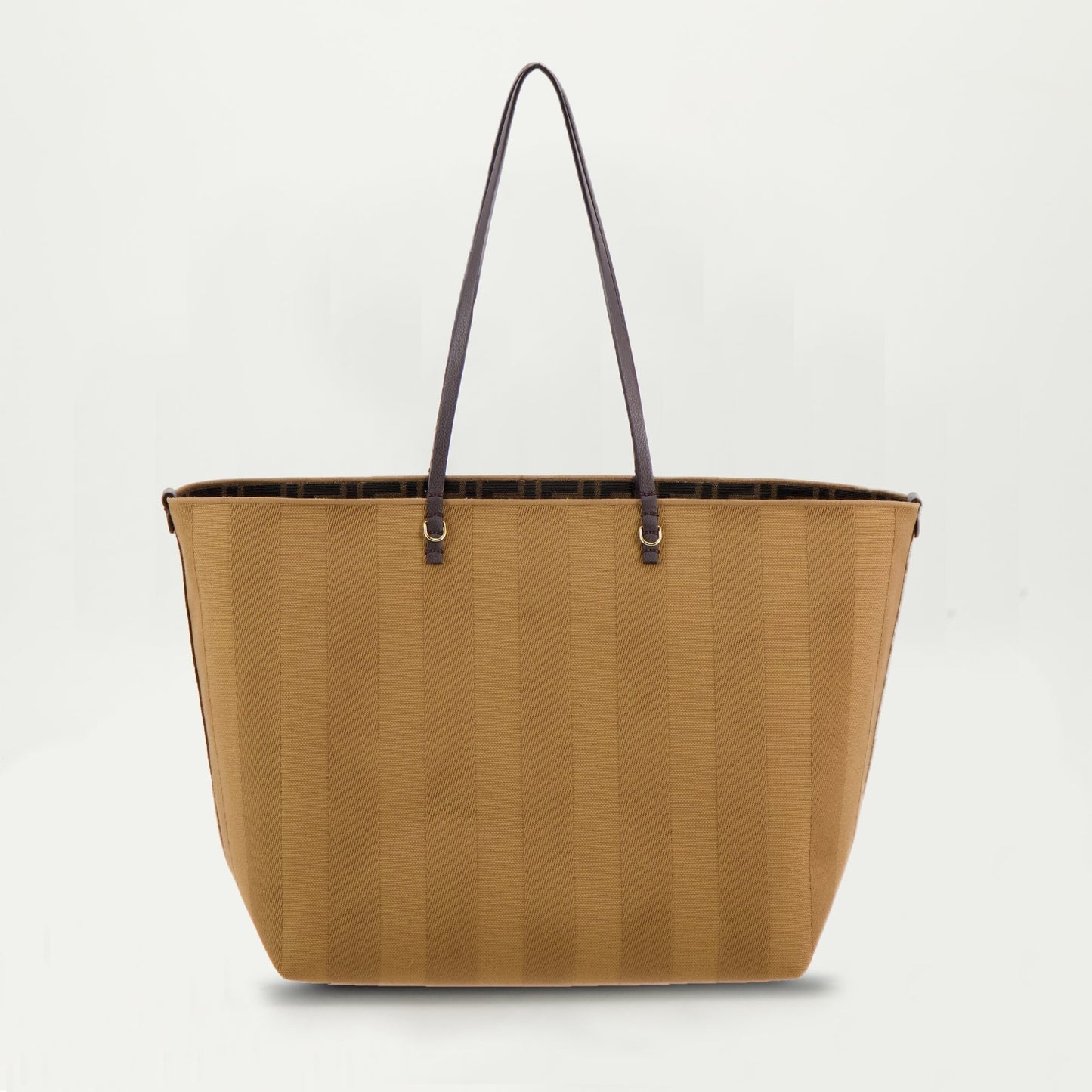 Canvas Shopper Tote – Camel