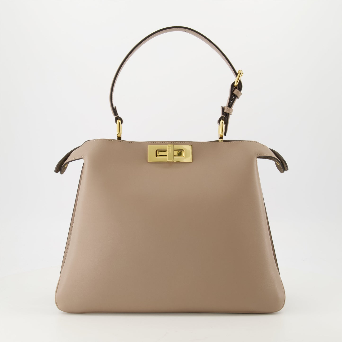 Peekaboo ISeeU Medium – Beige Leather