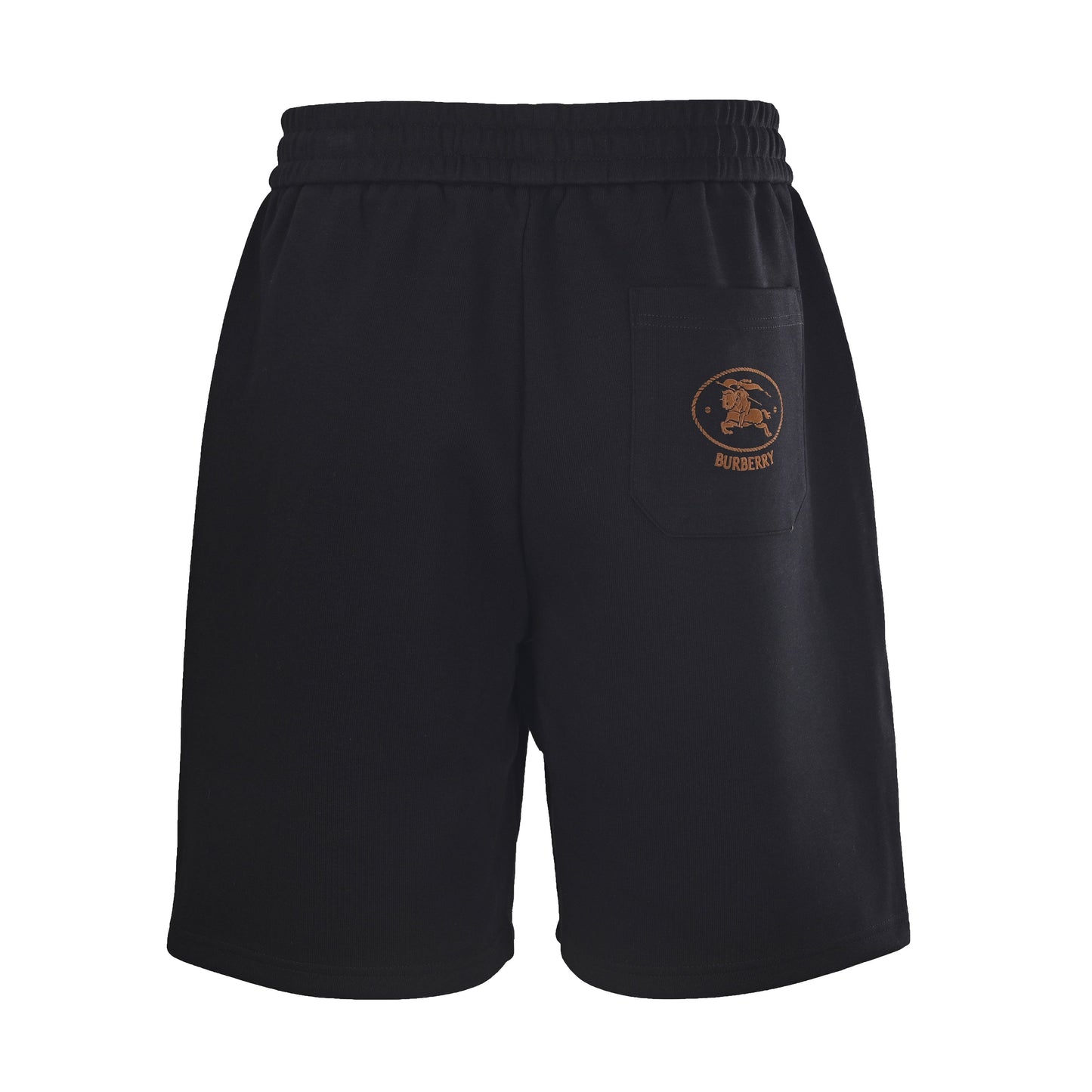 Black Cavalier Logo Shorts