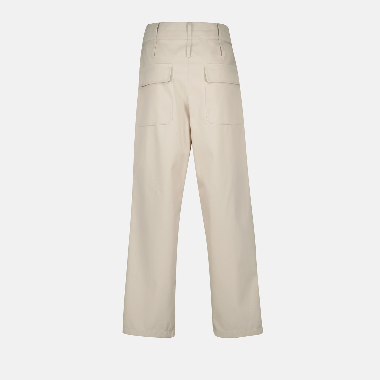 Leg Button-Front Trousers